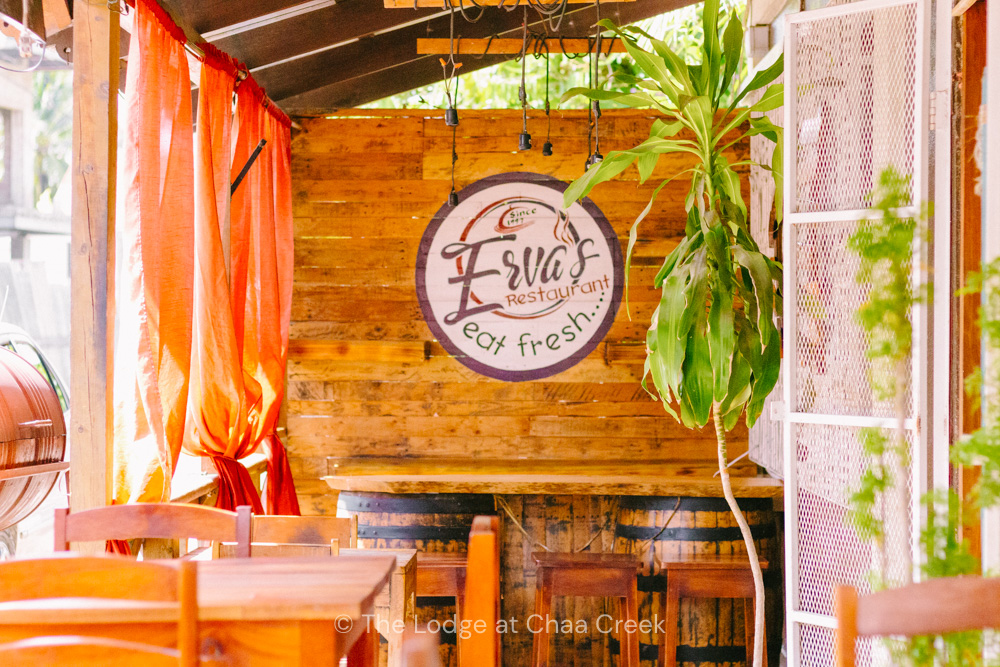 erva's restaurant san ignacio belize exterior patio