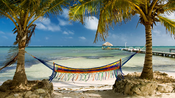 beach vacation in Belize