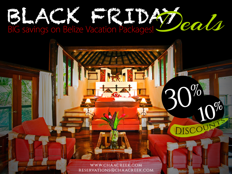 Chaa Creek Surprises With Another Belize Black Friday