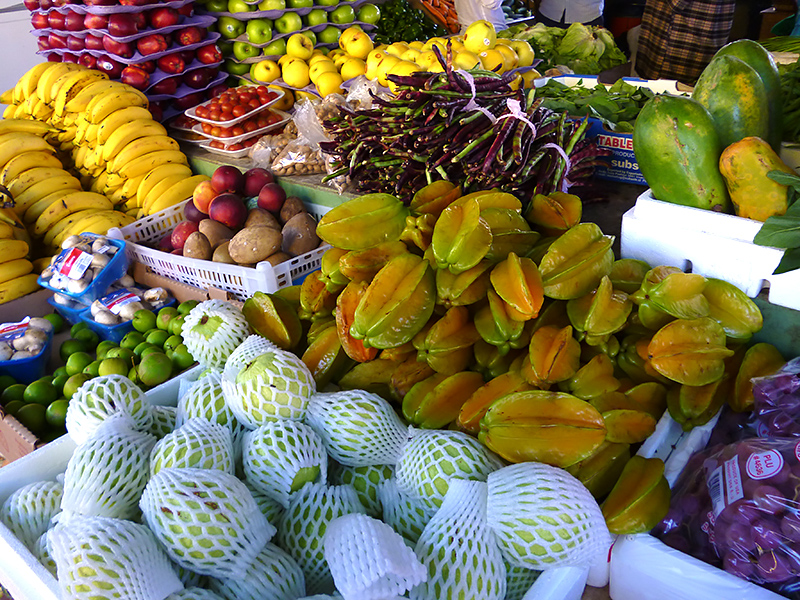 Exotic Fruits & Organic Produce at San Ignacio's Market Day