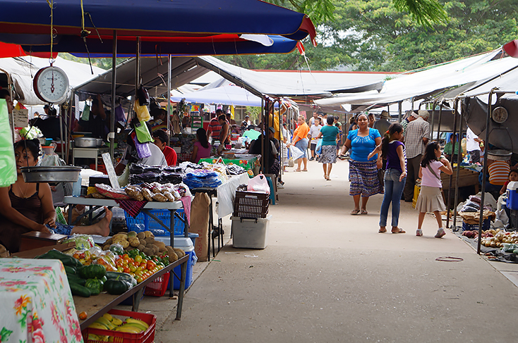 San Ignacio Farmers Market is the biggest in the country of Belize!