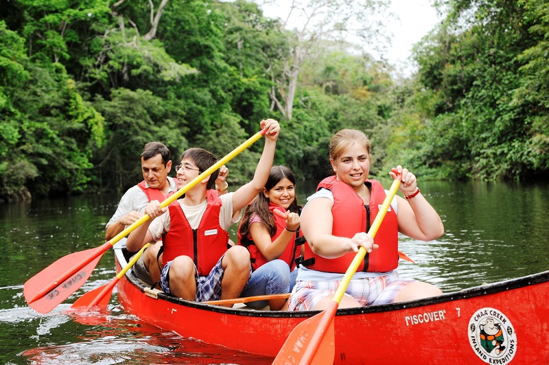 Chaa-Creek-Canoeing