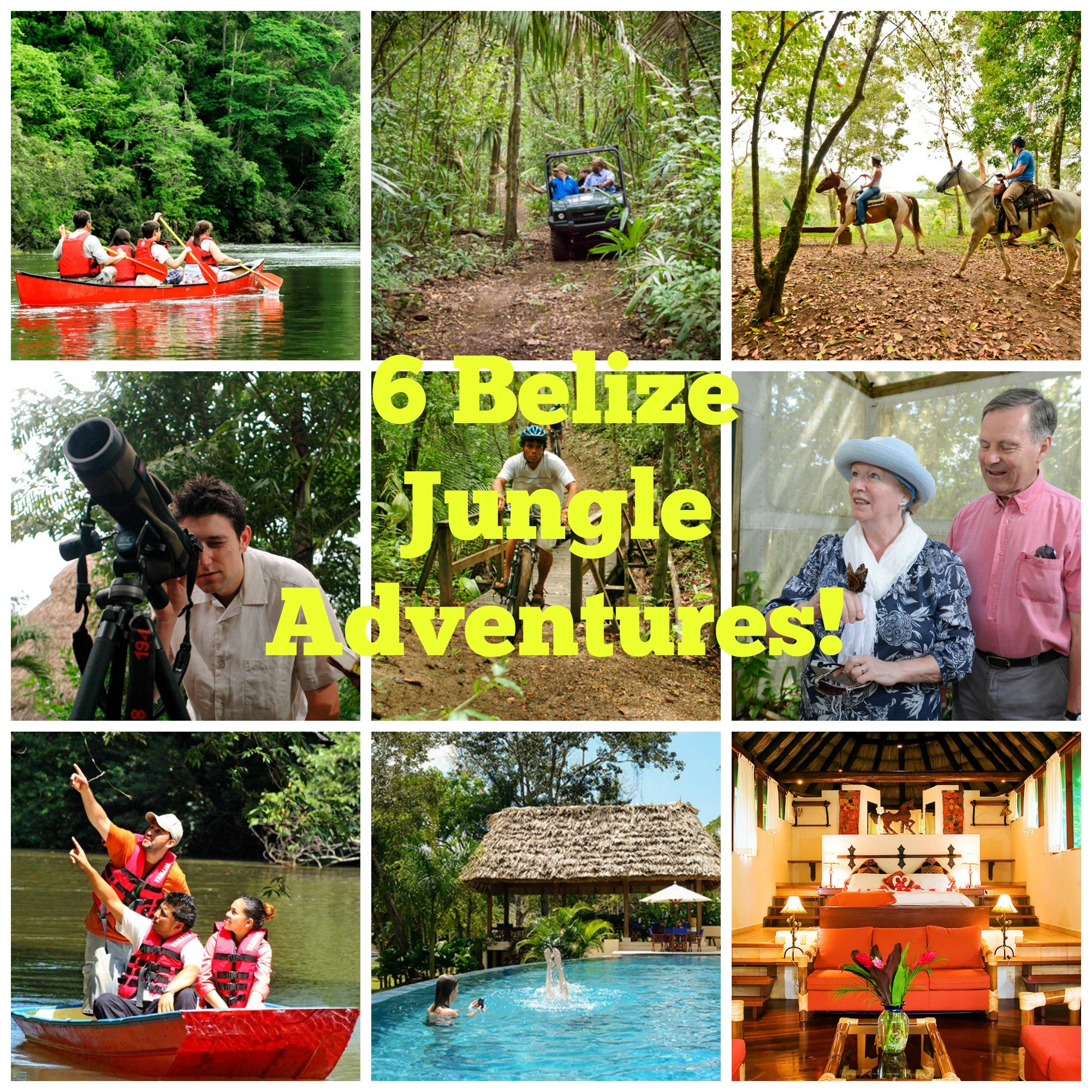6 Belize Jungle Adventures from Chaa Creek’s Nature Reserve!
