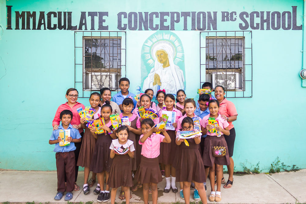 Chaa Creek Guests Donate School Supplies to Belize School!