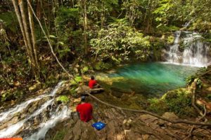 Waterfall-Bocawina-park-Belize