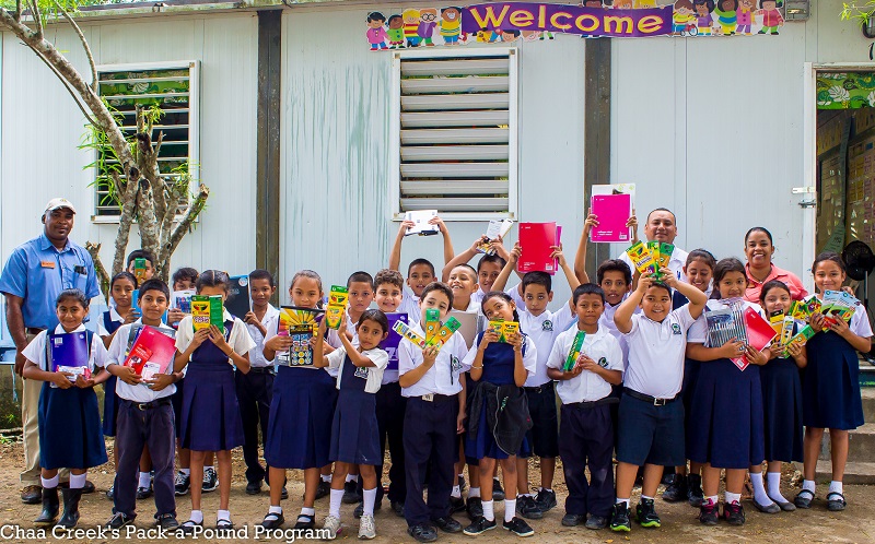 The Pack-a-Pound Program: Helping Belizean Schools