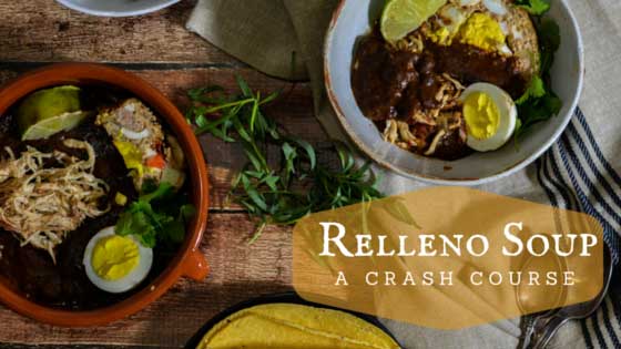 Foodie Friday - A scrumptious Relleno Negro/Chimole recipe!