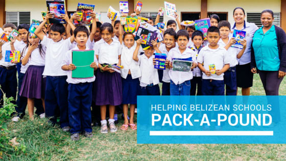 Give Back: Pack a Pound assists 2 schools in western Belize!