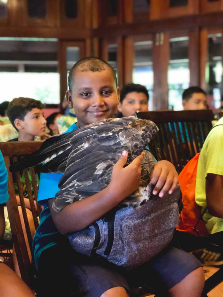 eco kids camp 2017 day belize wildlife birds