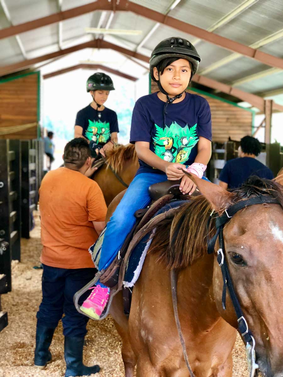 eco kids summer camp 2018 day 5 horseback riding