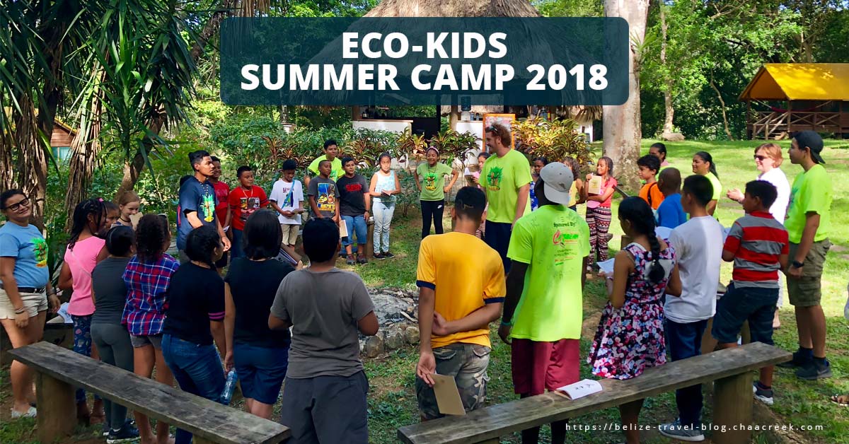 Belize Eco-Kids 2018 Summer Camp Takes Off!