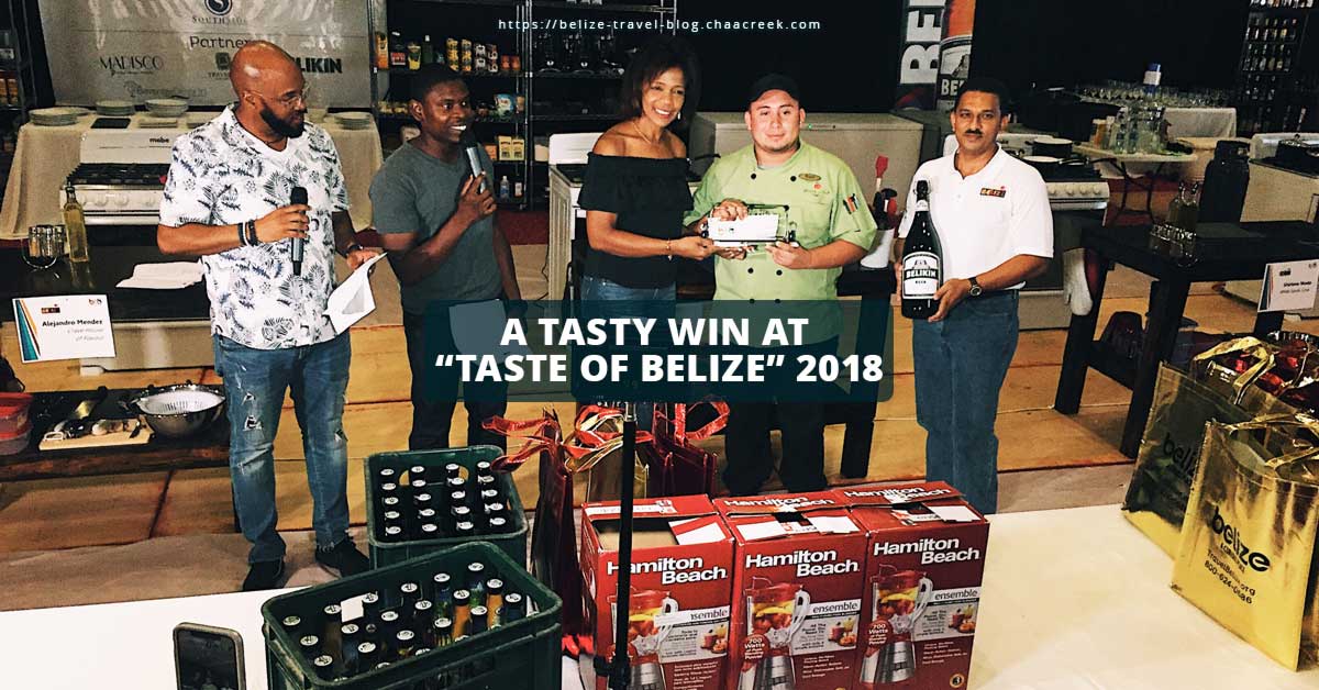 A Tasty Win at “Taste of Belize” 2018