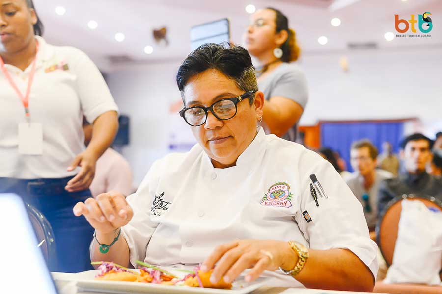 taste of Belize 2018 chef judge jennie
