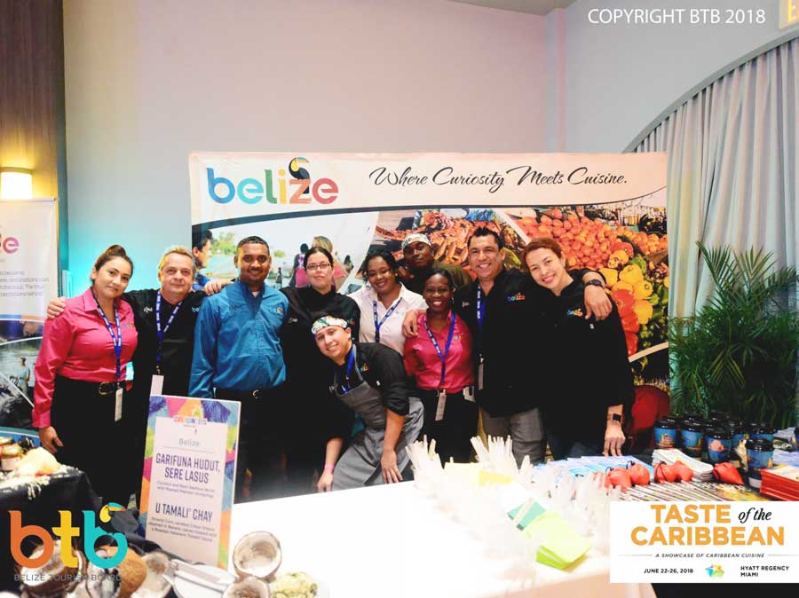 Taste of the Caribbean belize chefs representing in Miami