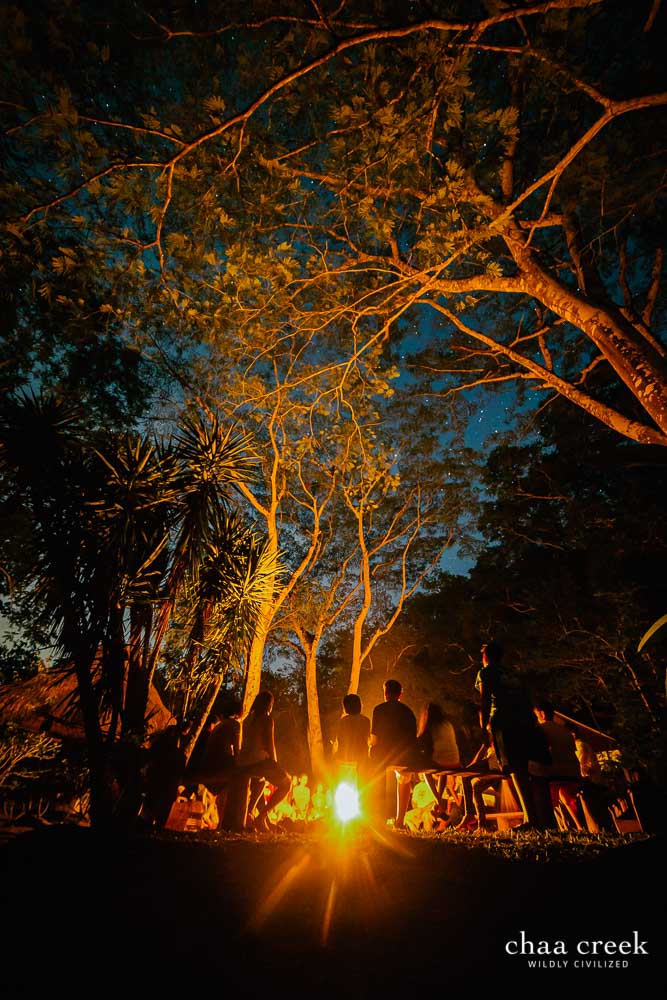 eco kids summer camp day 5 2019 campfire under starlight