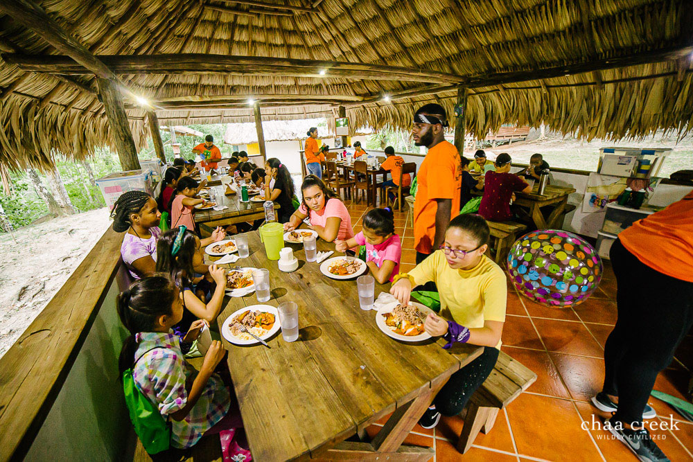 Eco kids summer camp 2019 dining