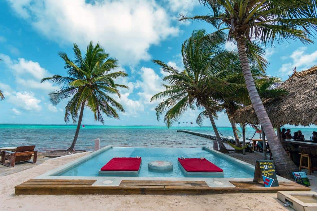 belize romantic getaways visit to beach rojo lounge