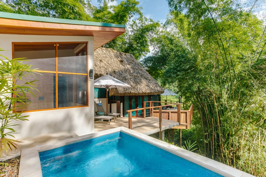 belize jungle resort luxury accommodations treetop villa at chaa creek