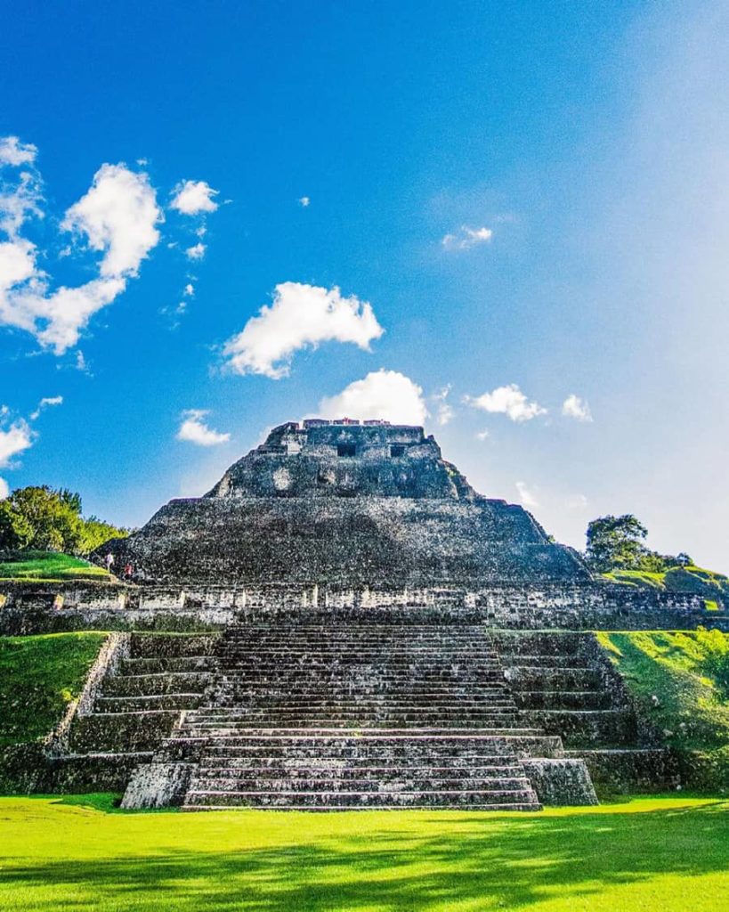 Visit belize with kids and visit mayan temples
