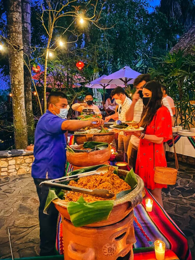 belize jungle resort top 25 small hotels tripadvisor 2021 dinner buffet setup with guests