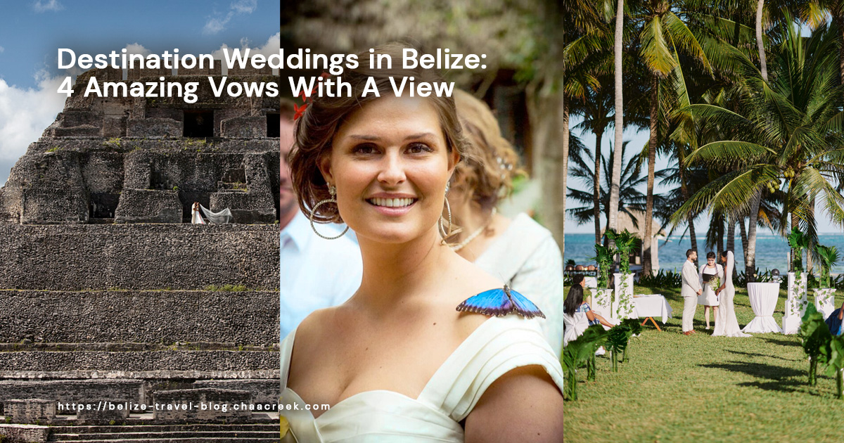 Destination Weddings in Belize: 4 Amazing Vows With A View