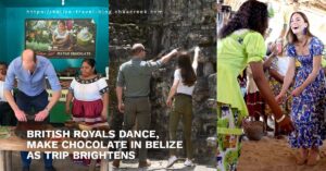 Prince William and duchess Kate royal visit to belize cover photo