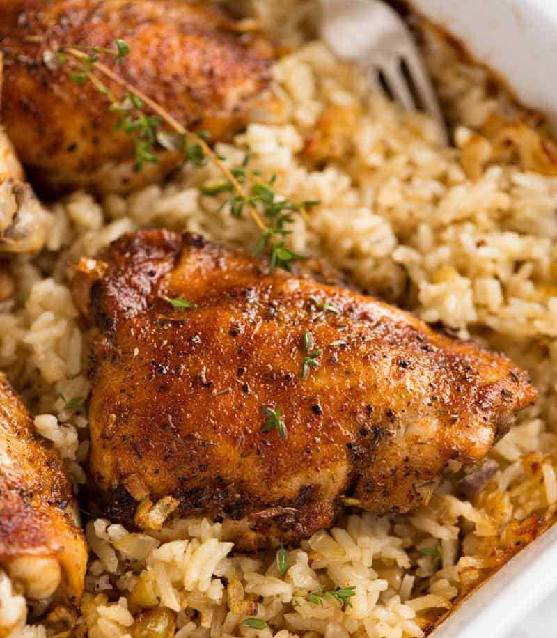 brown rice baked chicken christmas belize web