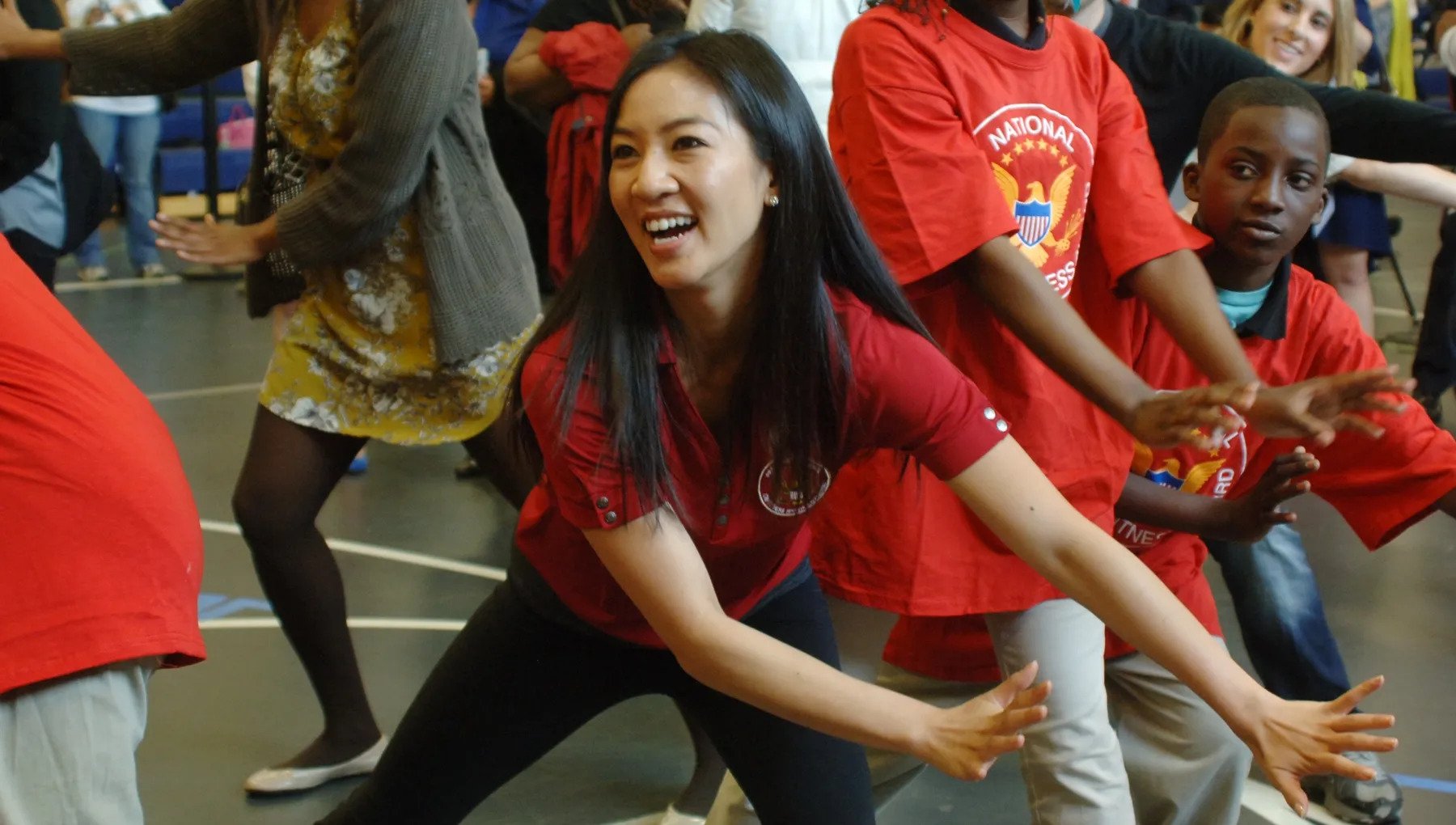 michelle kwan ambassador working with youths