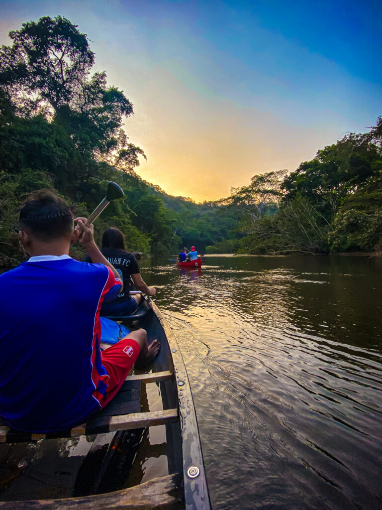 canoeing macal river 2021 5