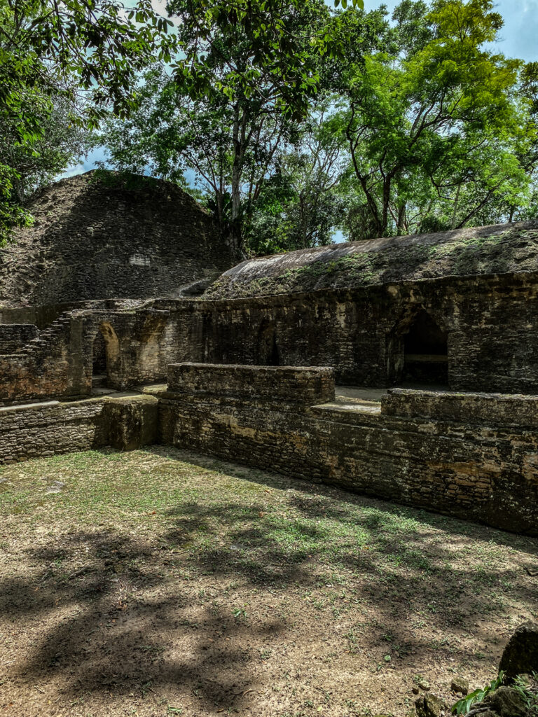 Cahal Pech Maya Archeological Site San Ignacio Belize 