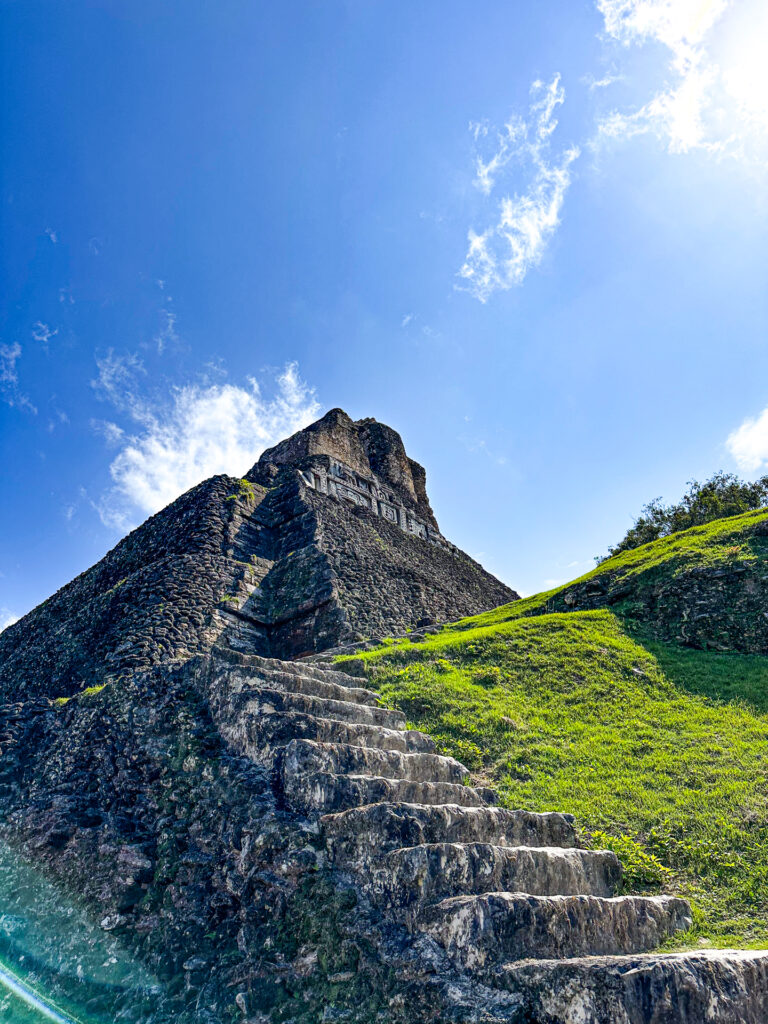 Belize Xunantunich Maya Archeological Site 