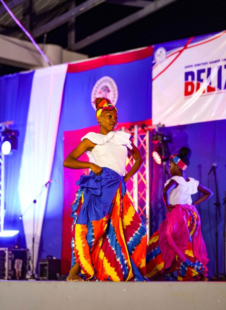 Culture music during patriotic Celebrations Belize 