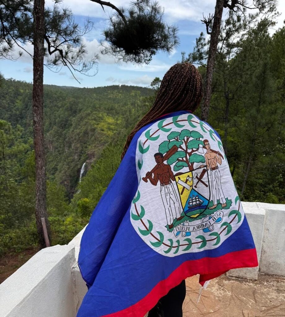 Belize's Flag 